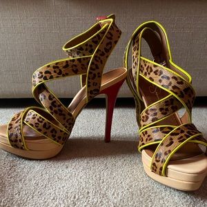 Jessica Simpson Cheetah Heels (worn once before)